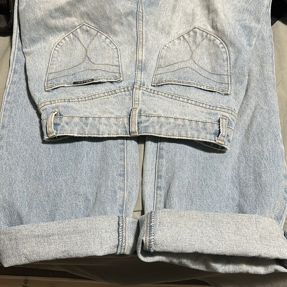 Rollas light wash high rise loose straight jeans - Picture 5 of 5